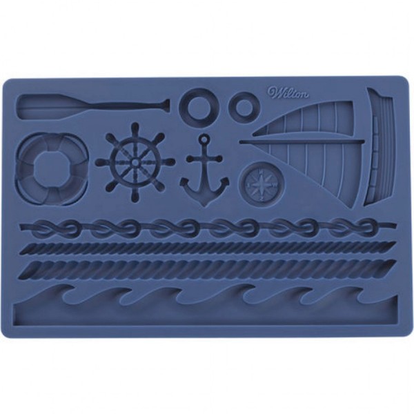 Καλούπι σιλικόνης ναυτικά είδη Wilton