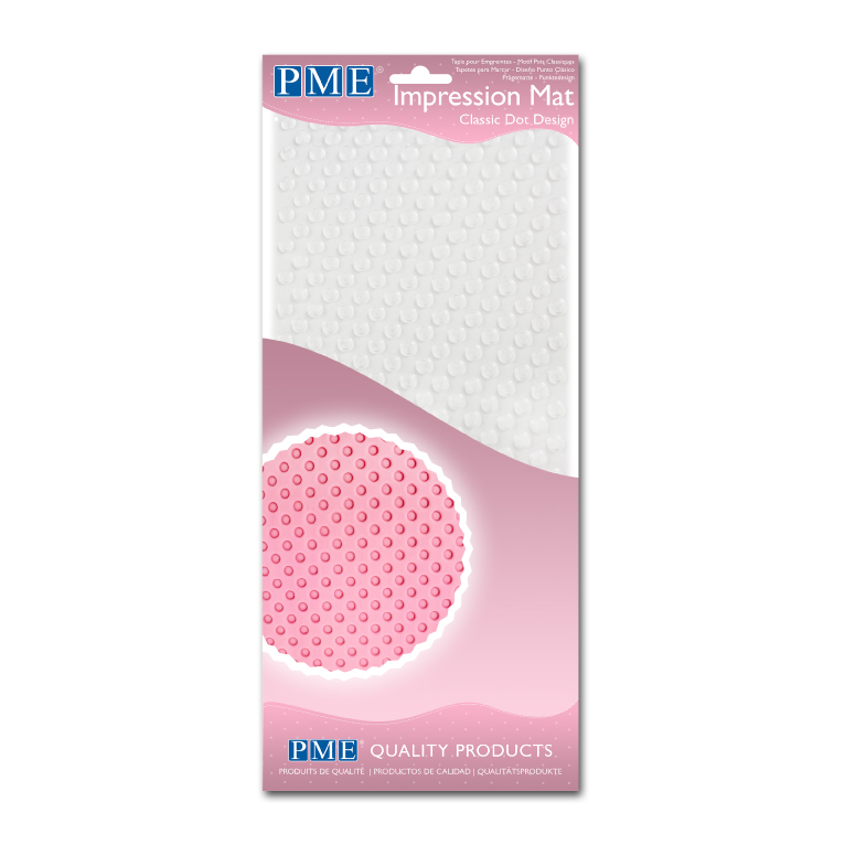 Ανάγλυφο φύλλο πουά dot PME