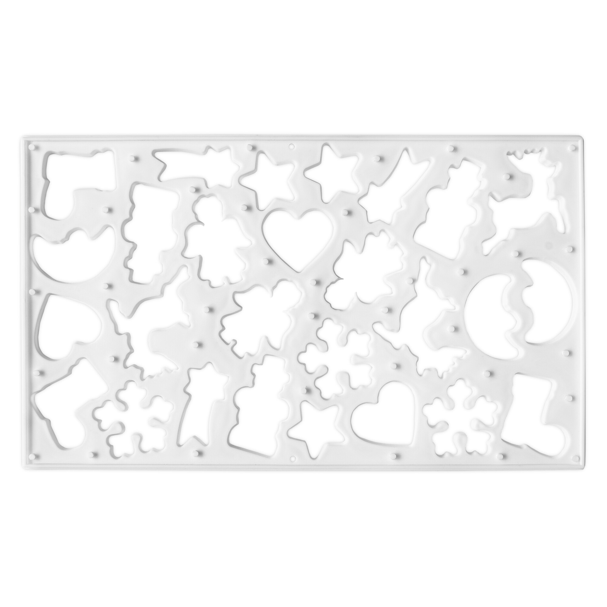 Κουπάτ χριστουγεννιάτικος δίσκος με 9 σχέδια 37x22cm Staedter