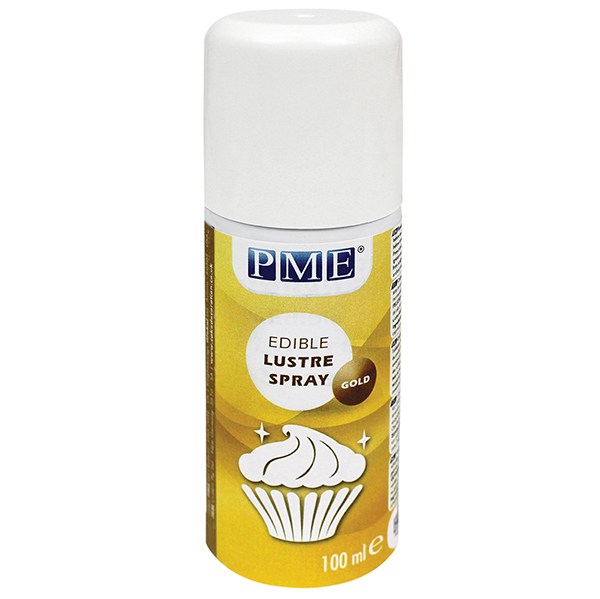 Σπρέυ ζαχαροπλαστικής χρυσό 100ml PME
