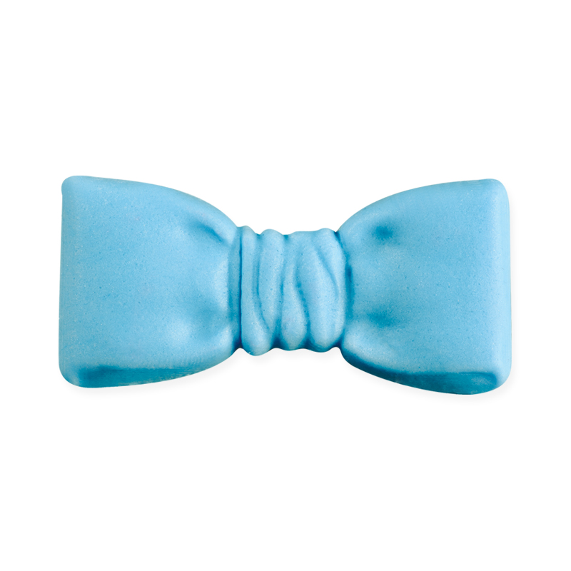 Φιογκάκια γαλάζια μεγάλα 6cm 10τεμ ζαχαρωτά Sugart