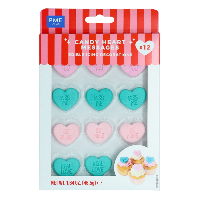 Καρδιές με μηνύματα 12τεμ PME