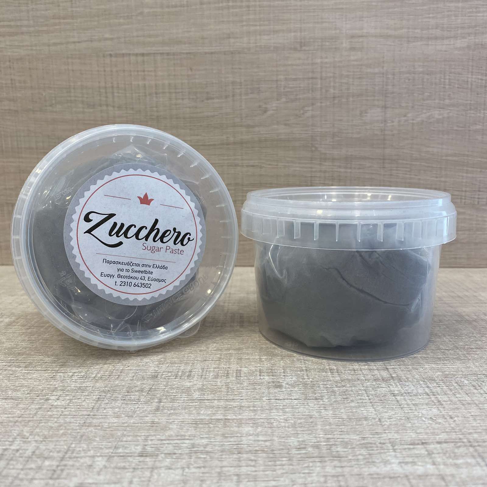 Ζαχαρόπαστα γκρι 250γρ Zucchero