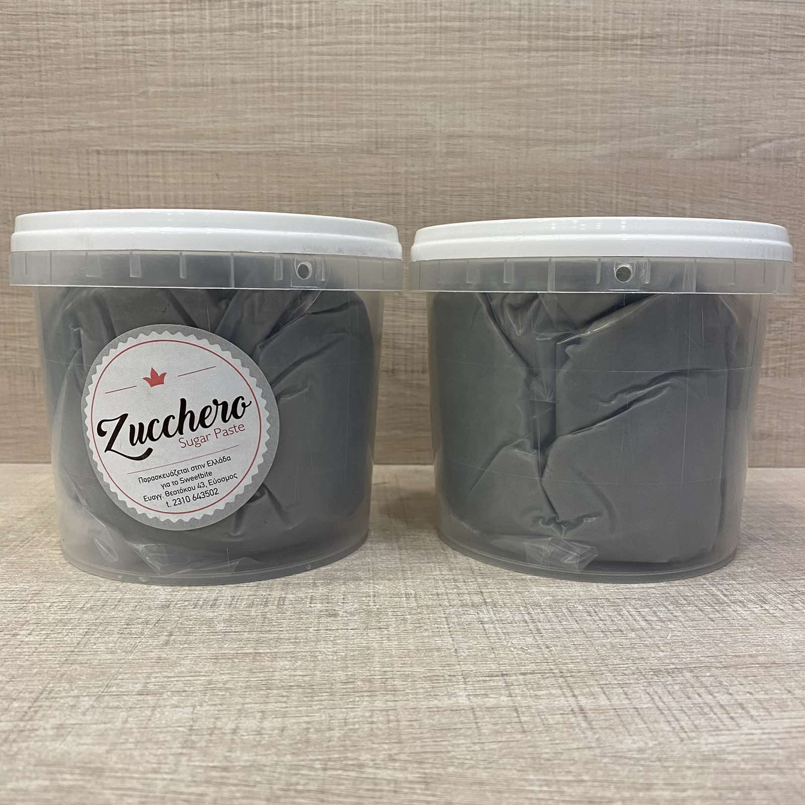 Ζαχαρόπαστα γκρι 1 κιλό Zucchero