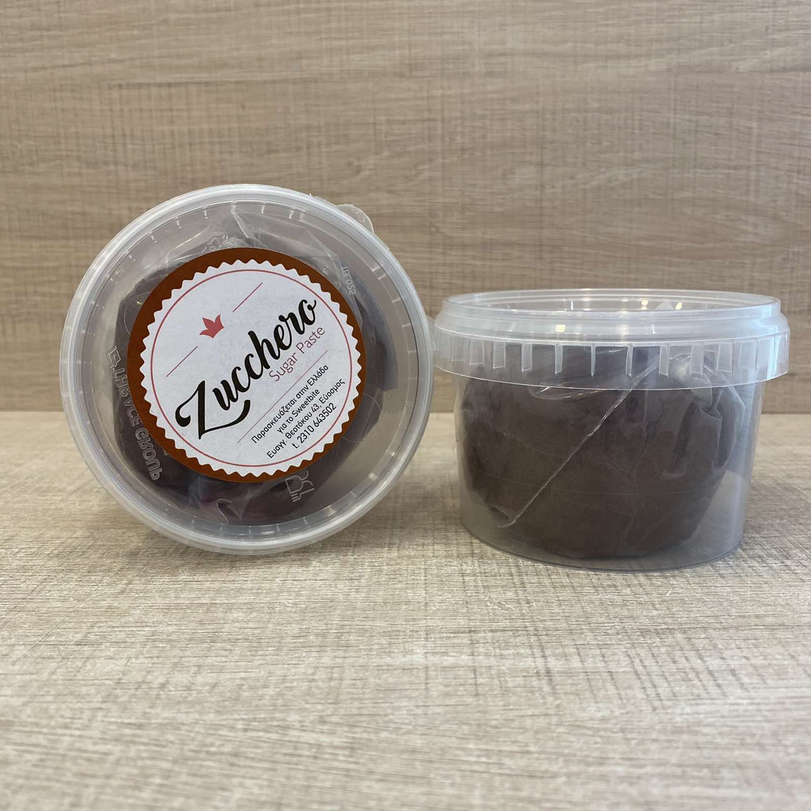 Ζαχαρόπαστα καφέ 250γρ Zucchero