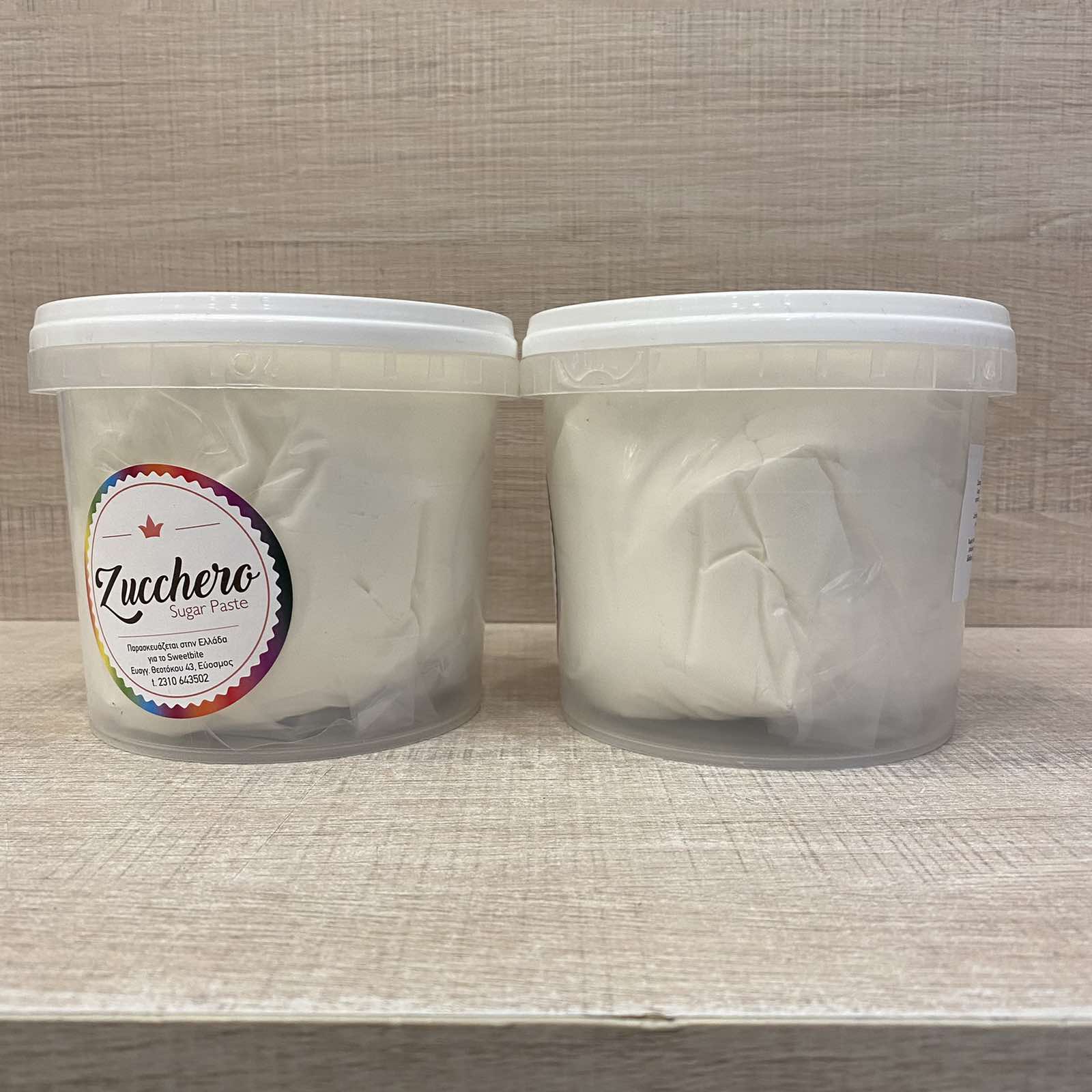 Ζαχαρόπαστα λευκή 1 κιλό Zucchero