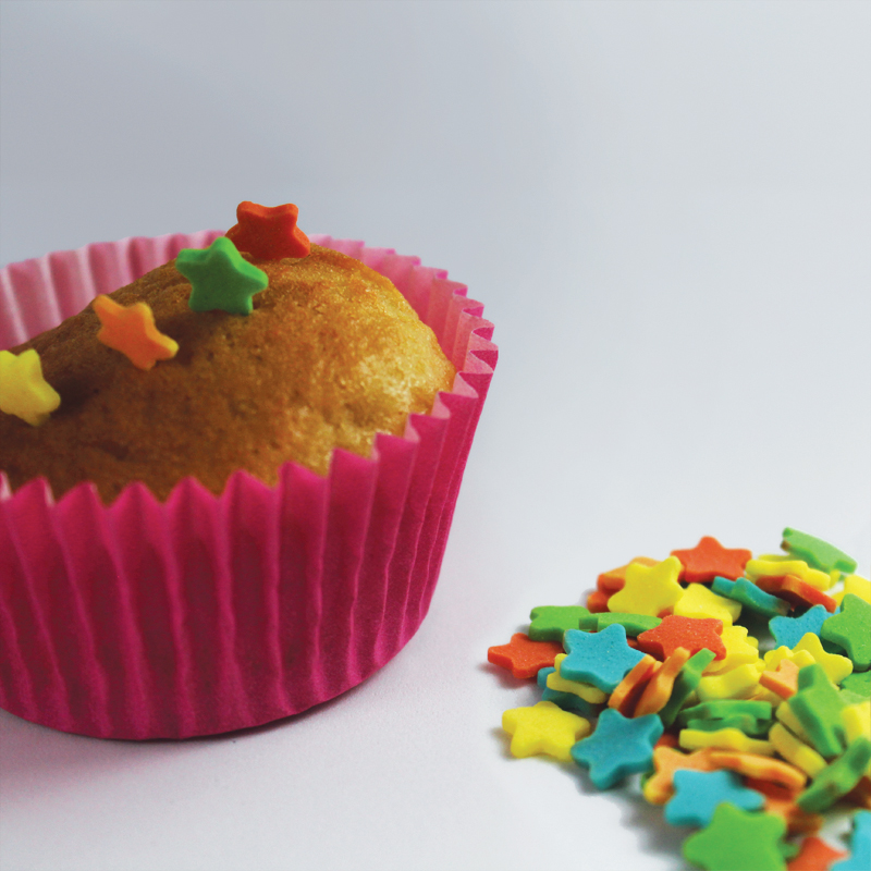 Sprinkles αστεράκια πολύχρωμα 500γρ Sugart