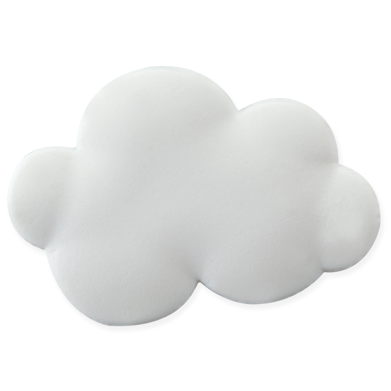Σύννεφα λευκά 70mm 6τεμ Sugart ζαχαρωτά Sugart