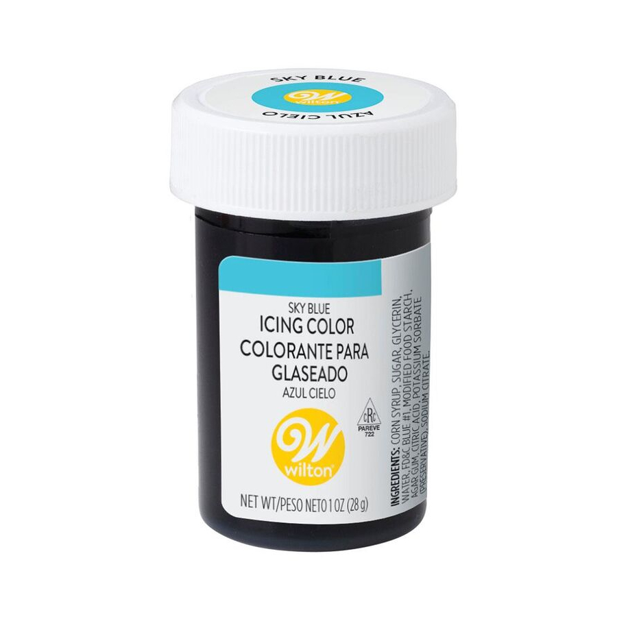 Χρώμα ζαχαροπλαστικής πάστα γαλάζιο sky blue 25γρ Wilton