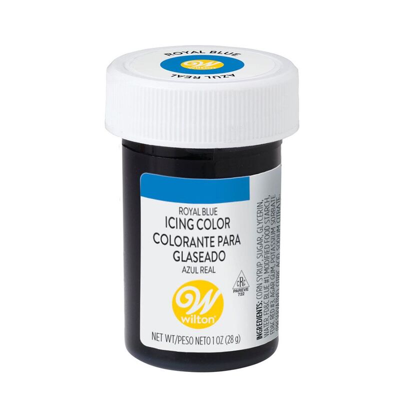 Χρώμα ζαχαροπλαστικής πάστα μπλε royal 28γρ Wilton
