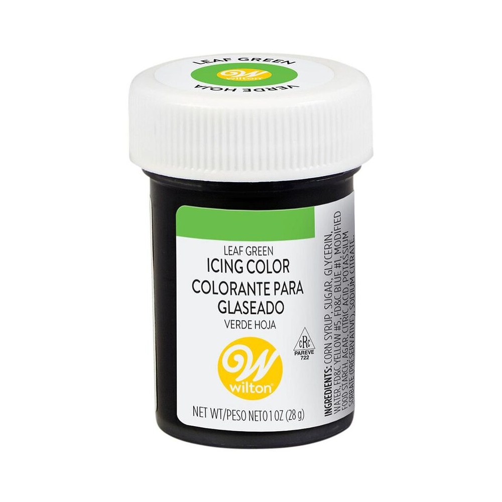 Χρώμα ζαχαροπλαστικής πάστα πράσινο leaf 28γρ Wilton