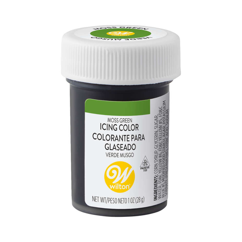 Χρώμα ζαχαροπλαστικής πάστα πράσινο moss 28γρ Wilton