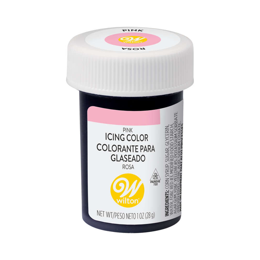 Χρώμα ζαχαροπλαστικής πάστα ροζ pink 28γρ Wilton