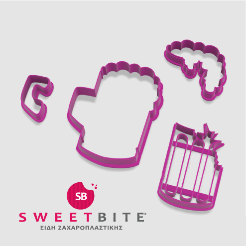 Κουπάτ ποτήρι μπύρας με αφρό 10x7,8cm