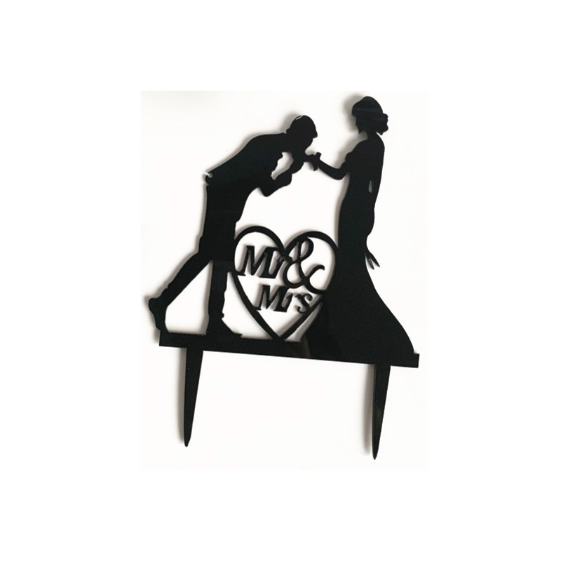 Topper Mr & Mrs χειροφίλημα 15cm