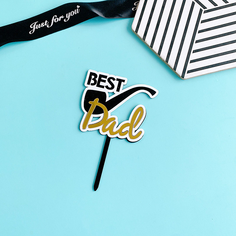 Topper Best Dad καπνιστής 12,5cm