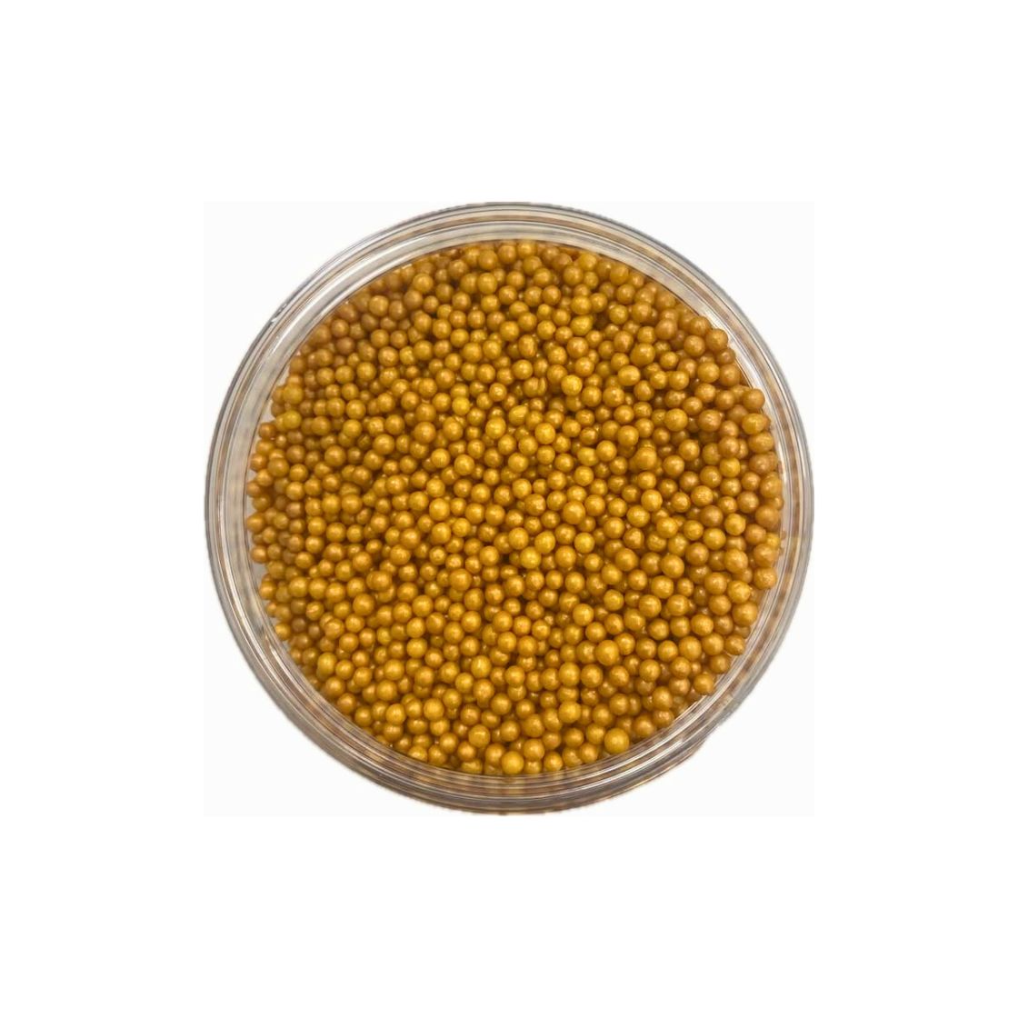 Πέρλες χρυσό ανοικτό 4mm 600γρ Sweetbite