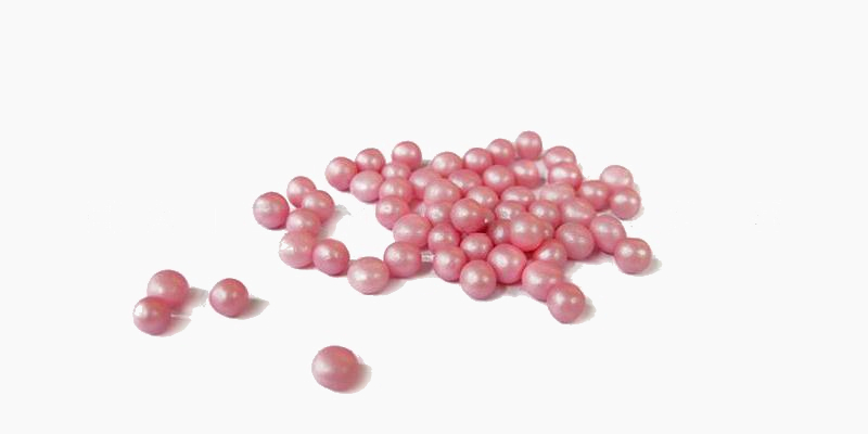 Πέρλες ροζ περλέ βρώσιμες 4mm 600γρ Sweetbite