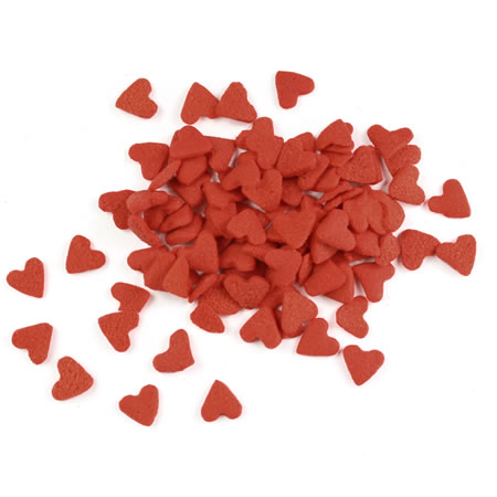 Sprinkles καρδιές κόκκινες 30γρ Sweetbite
