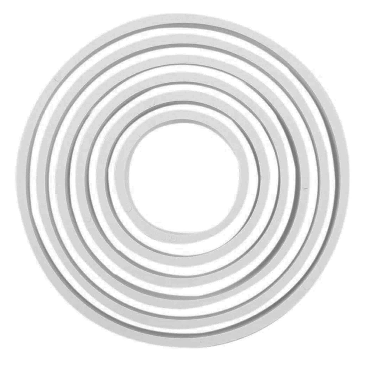 Κουπάτ στρόγγυλα πλαστικά 6τεμ PME