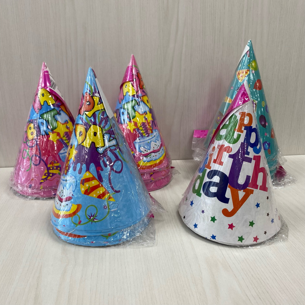 Καπελάκια πάρτυ 4τεμ διάφορα σχέδια