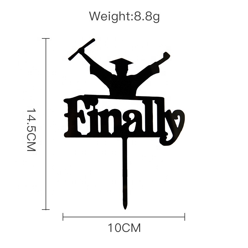 Topper Finally! 14cm