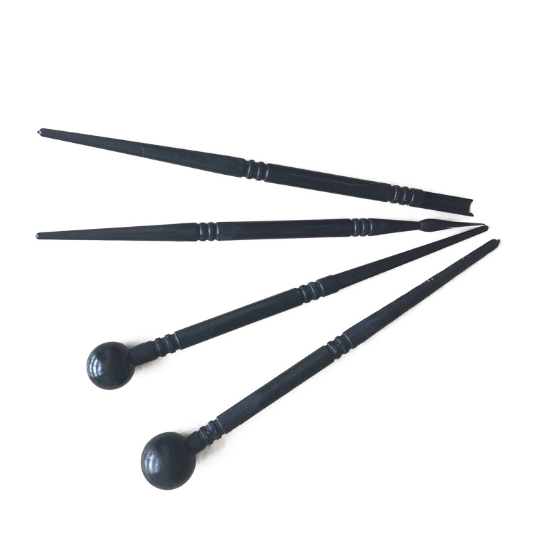 Εργαλεία μορφοποίησης μαύρα 4τεμ (8 σχέδια)