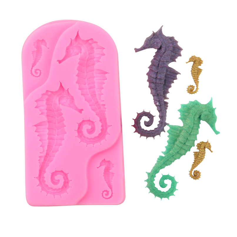 Καλούπι σιλικόνης ιππόκαμποι
