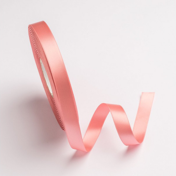 Κορδέλα σατέν ροζ old με ούγια 16mm 50m διπλής όψης