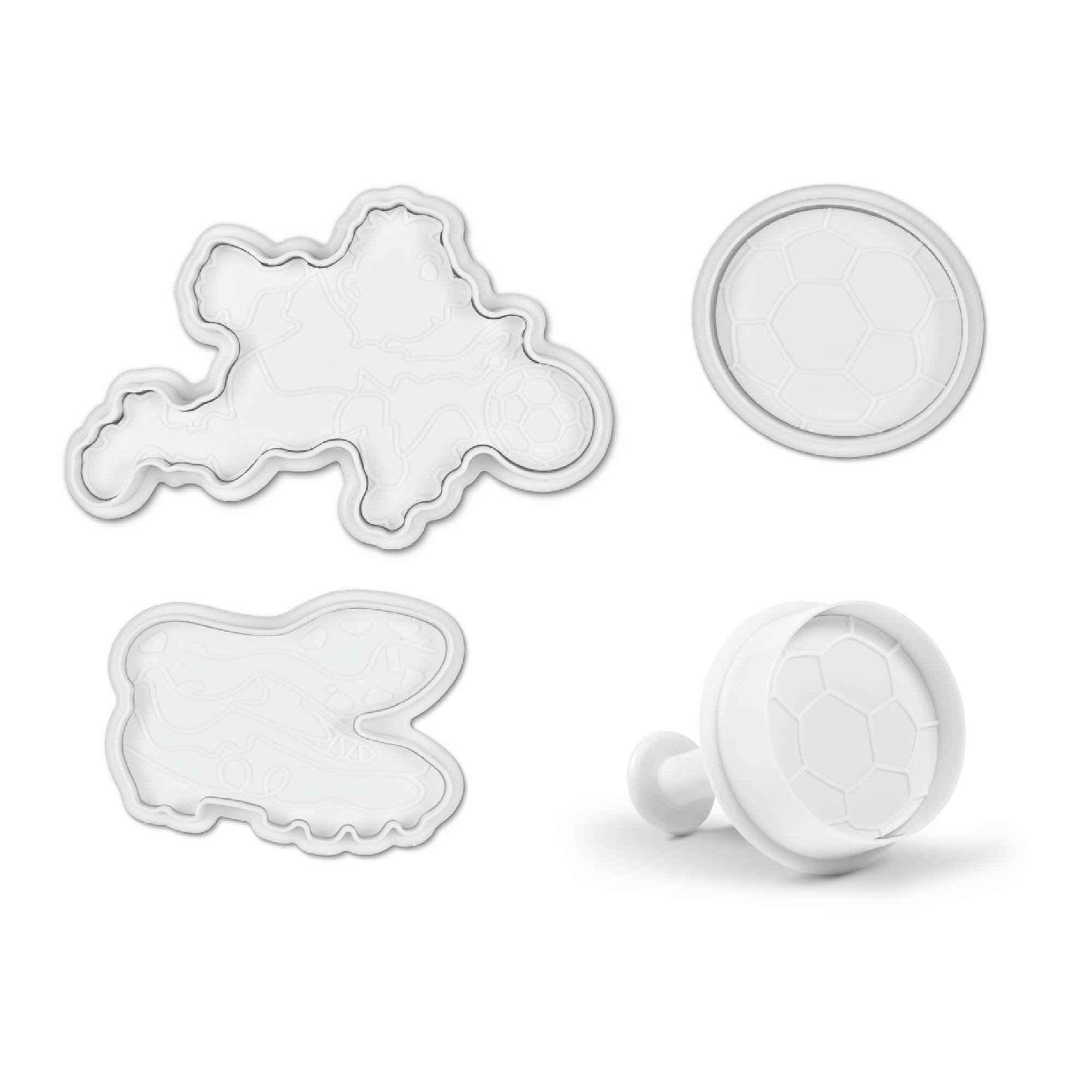 Κουπάτ ποδοσφαιρικά με σφραγίδα 3τεμ Staedter