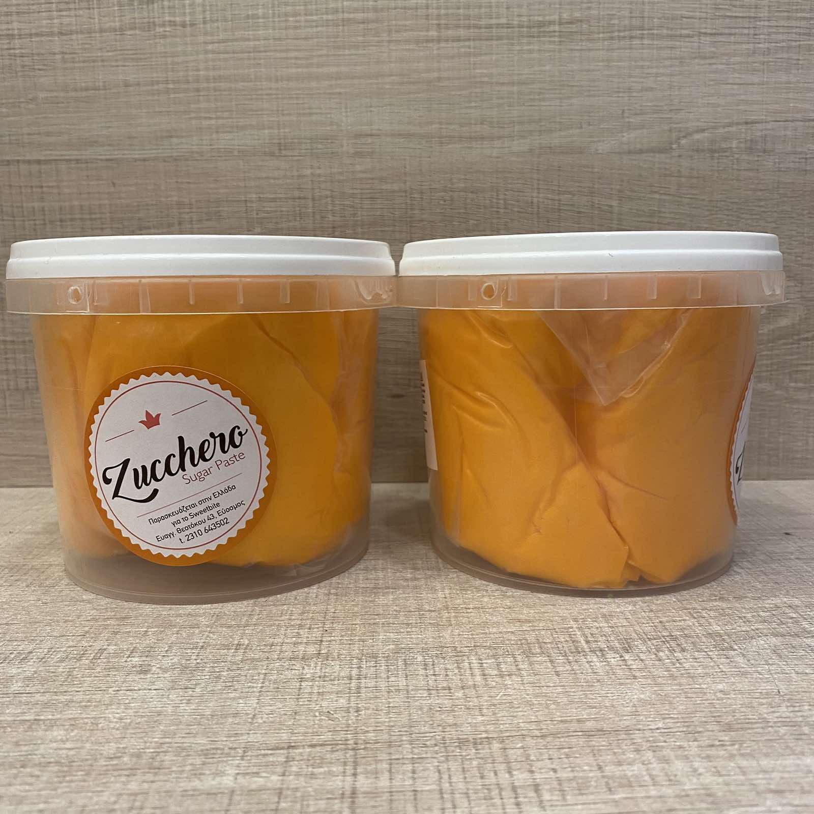 Ζαχαρόπαστα πορτοκαλί 1 κιλό Zucchero