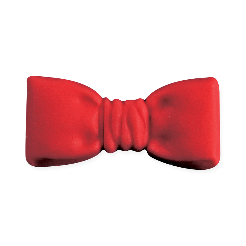 Φιογκάκια κόκκινα μεγάλα 6cm 10τεμ ζαχαρωτά Sugart