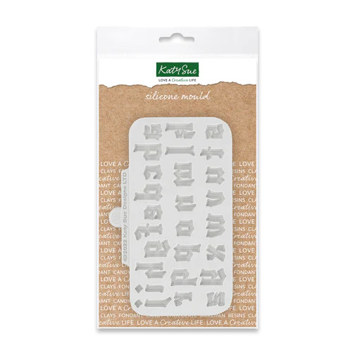 Καλούπι σιλικόνης γράμματα Gothic πεζά Katy Sue