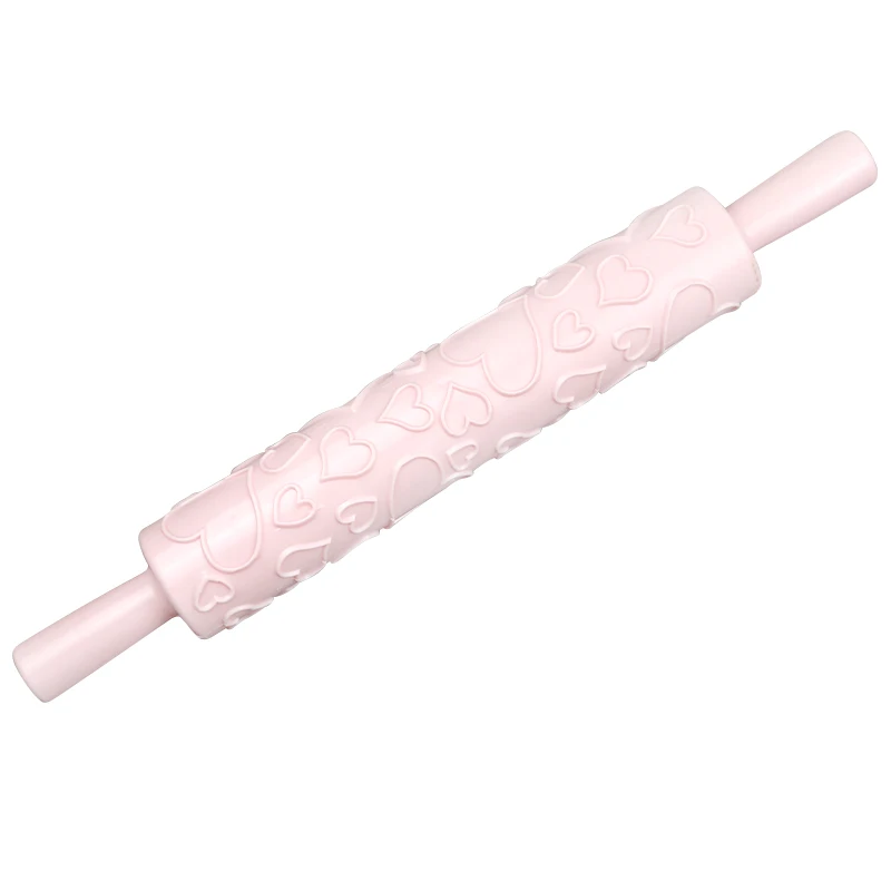 Πλάστης ανάγλυφος με χερούλια - καρδούλες