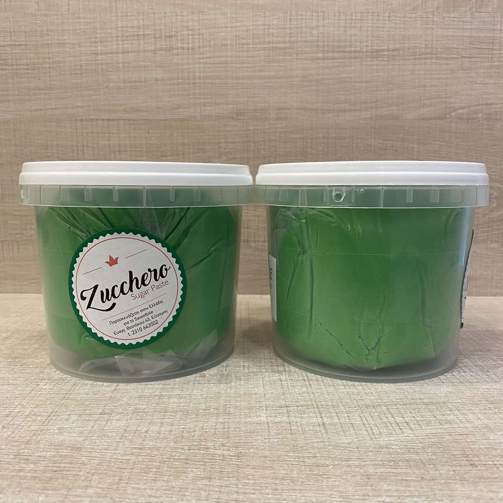 Ζαχαρόπαστα πράσινη 1 κιλό Zucchero