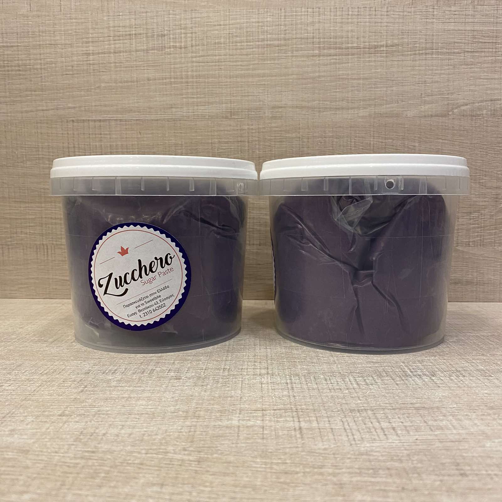 Ζαχαρόπαστα μωβ 1 κιλό Zucchero