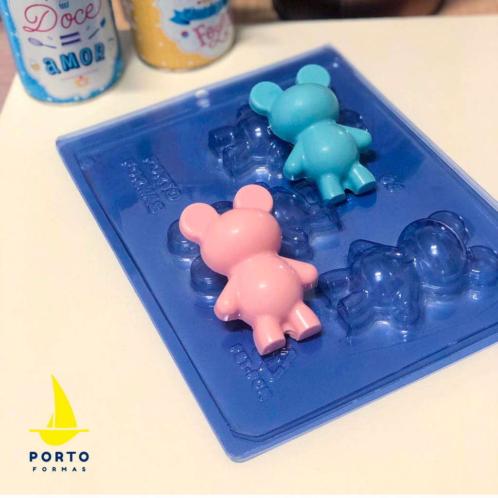 Καλούπι σοκολάτας αρκουδάκια Porto Formas