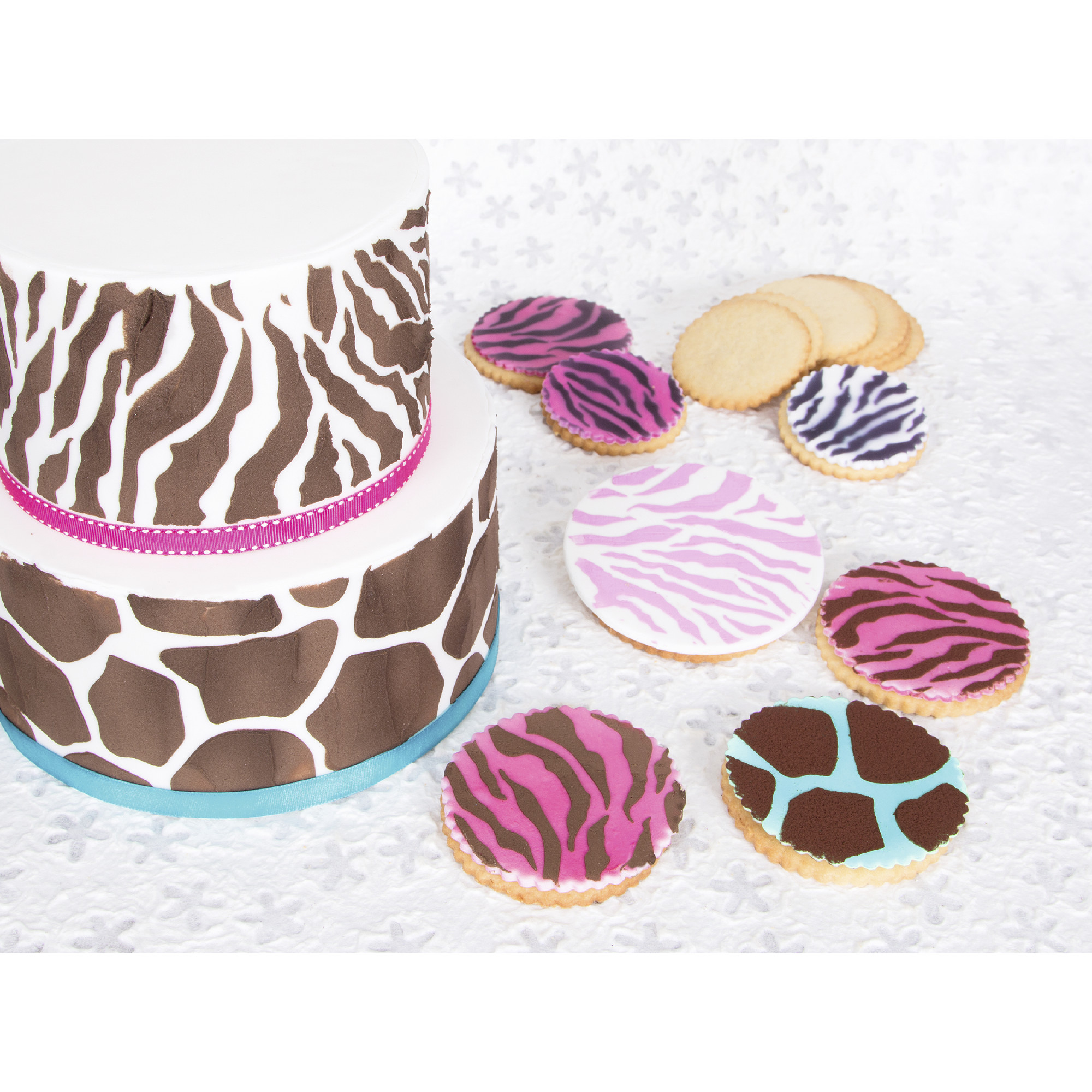 Στένσιλ σαφάρι 2τεμ