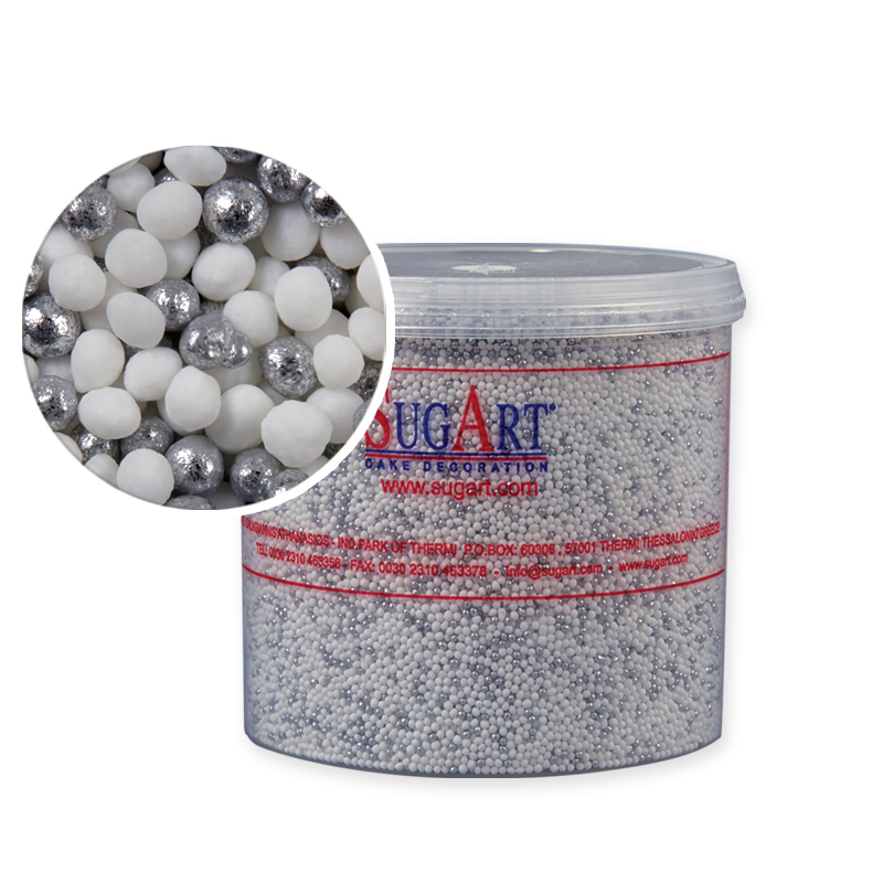 Κας κας λευκό ασημί 750γρ Sugart