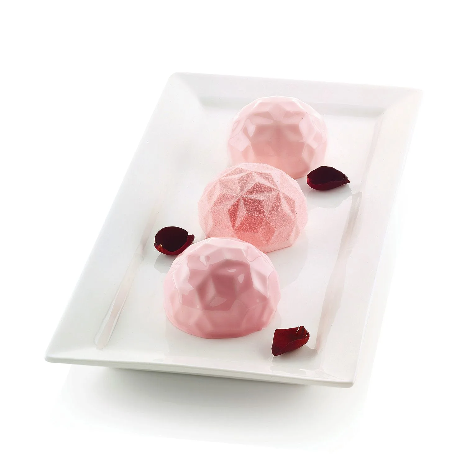 Φόρμα σιλικόνης σφαίρες diamond μικρές 6x110ml Silikomart