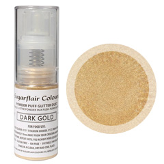 Pump spray χρυσό σκούρο 10γρ Sugarflair