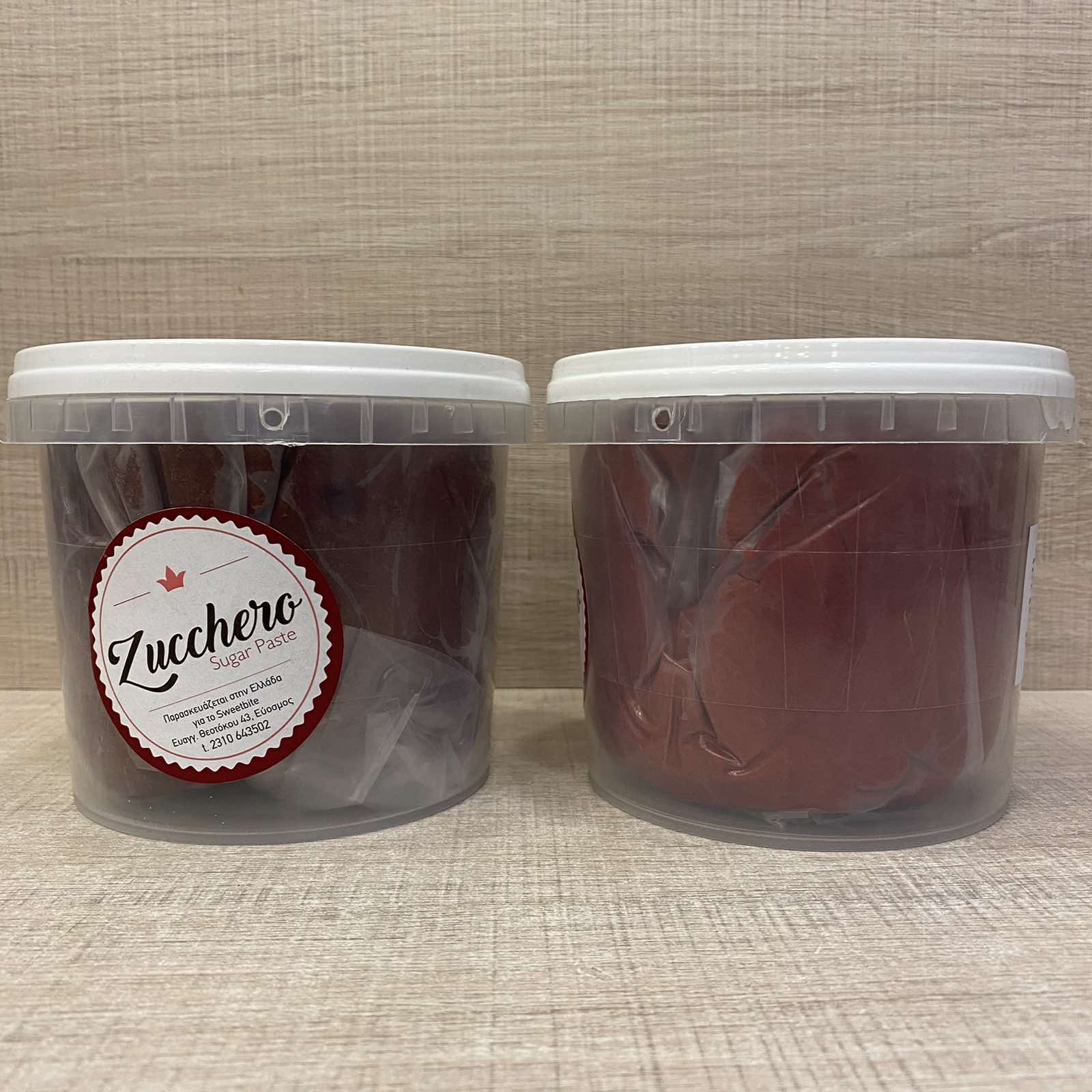 Ζαχαρόπαστα μπορντώ 1 κιλό Zucchero