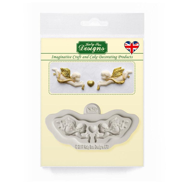 Καλούπι σιλικόνης άγγελοι mini Katy Sue