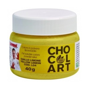 Χρώμα σοκολάτας κίτρινο 40γρ Pavoni