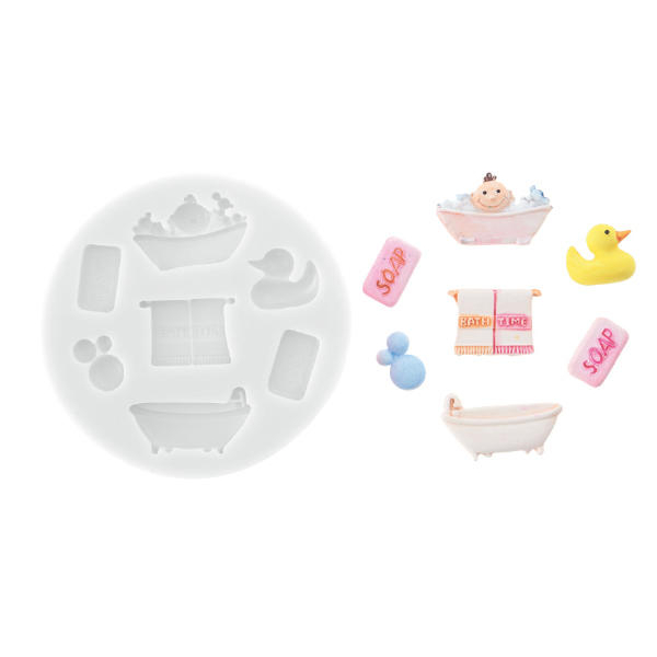 Καλούπι σιλικόνης baby bath time