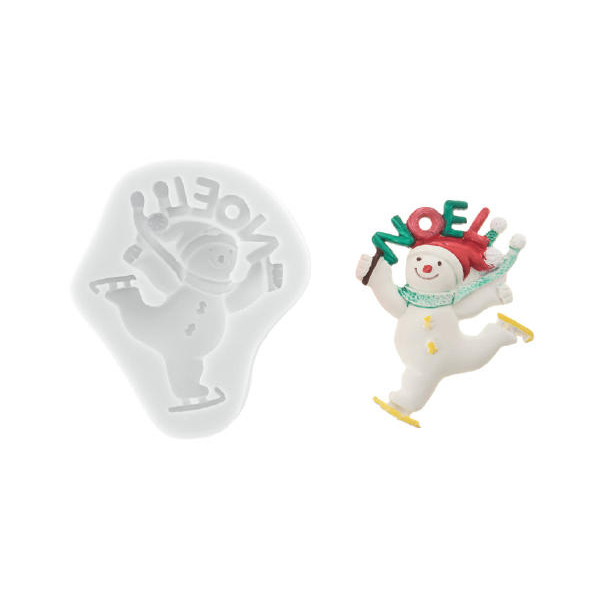 Καλούπι σιλικόνης χιονάνθρωπος noel Silikomart