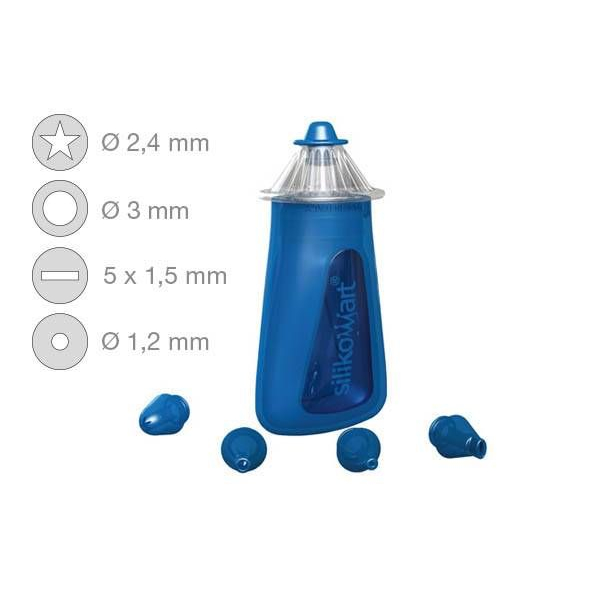 Decorative pen 4 μύτες για σοκολάτα Silikomart