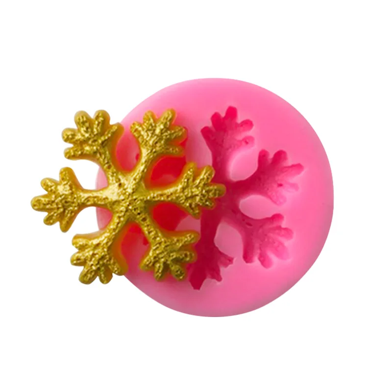 Καλούπι σιλικόνης χιονονιφάδα 5cm