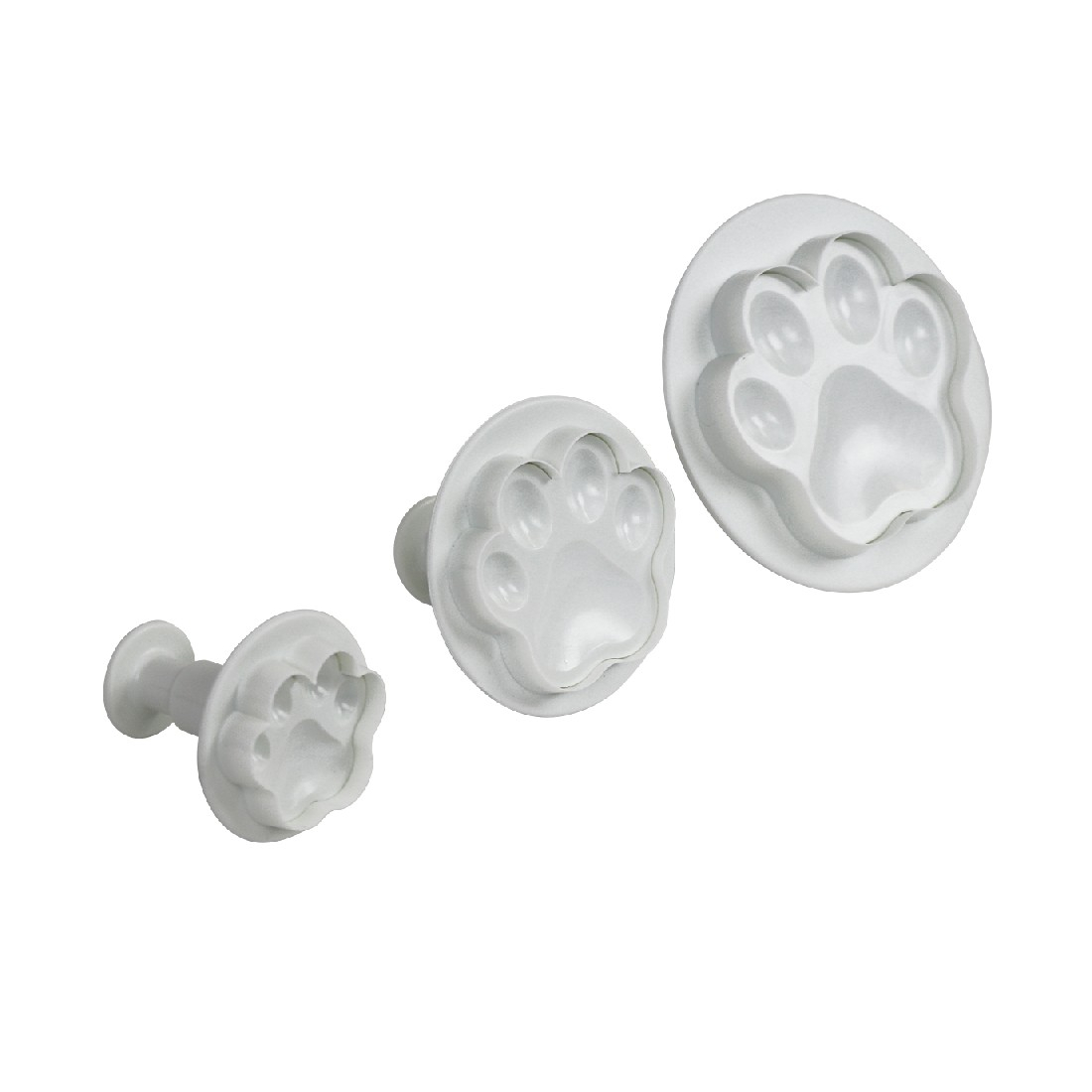 Κουπάτ πατούσα σκύλου με ελατήριο 3τεμ PME