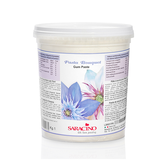 Ζαχαρόπαστα λουλουδιών 1 κιλό Saracino